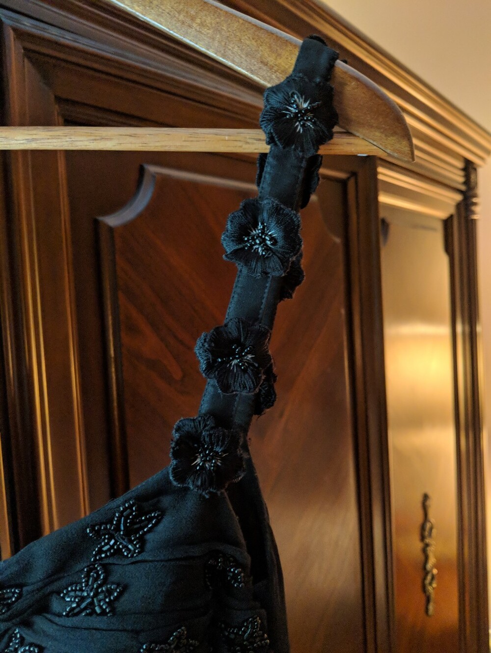 SCALA Black Beaded Maxi Dress - Picture 7 of 7